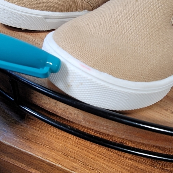 Garanimals Tan Canvas Loafers Slip on Sneakers Size 6 - Picture 11 of 16